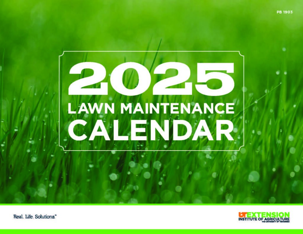 2025 Lawn Calendar