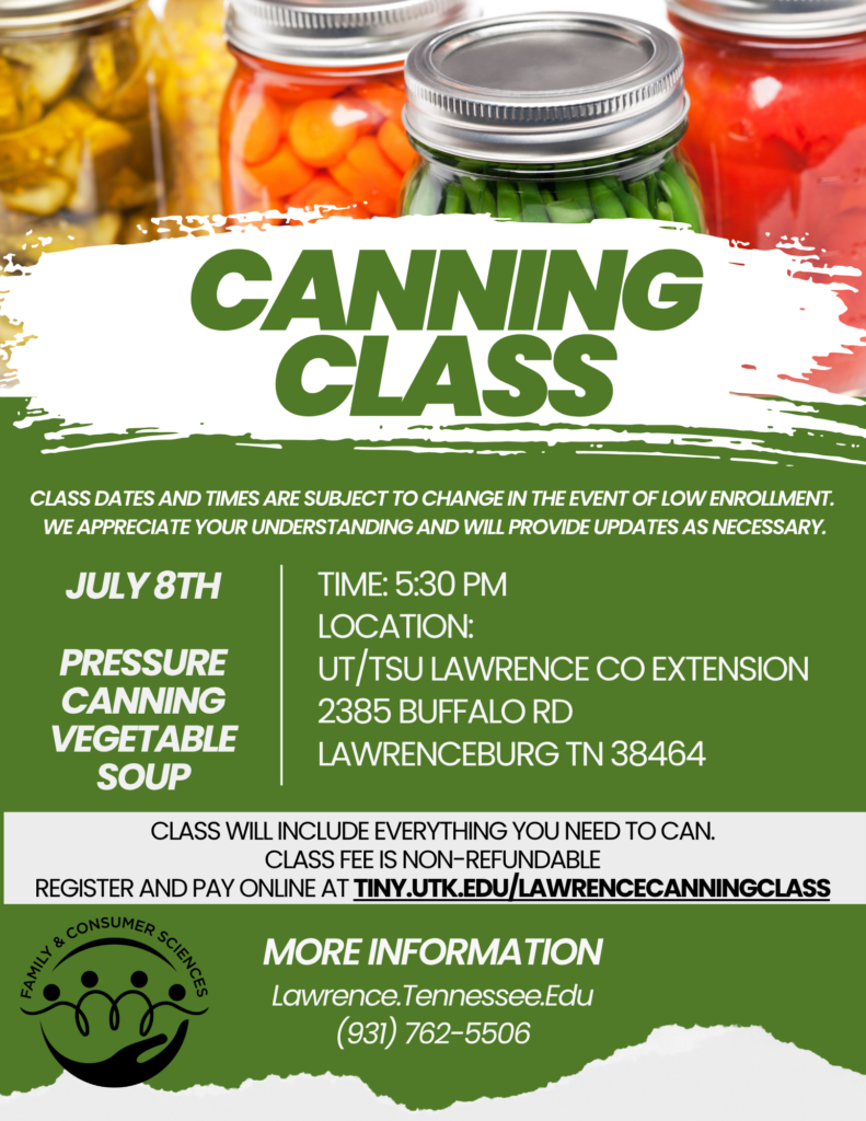 Canning Class